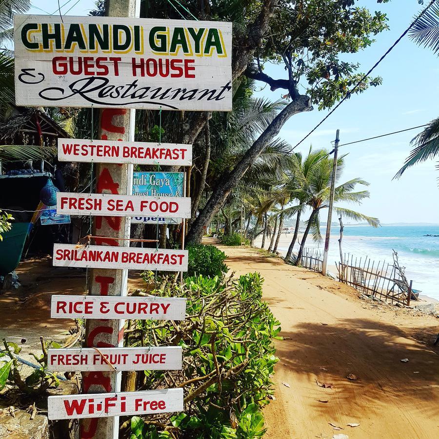 Chandi Gaya Beach Guesthouse Tangalle Ngoại thất bức ảnh